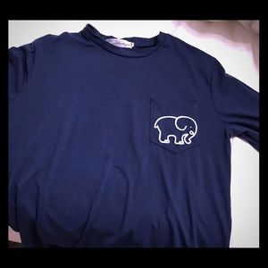 Ivory Ella navy blue long sleeve